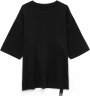 Джемпер с коротким рукавом Siluetti Volumica, черный, размер XS/S