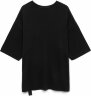Джемпер с коротким рукавом Siluetti Volumica, черный, размер XS/S