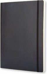 Записная книжка Moleskine Classic Soft (в клетку), ХLarge (19х25 см), черный