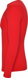 Футболка Roly Prime мужская с длинным рукавом, красный, размер XL-2XL