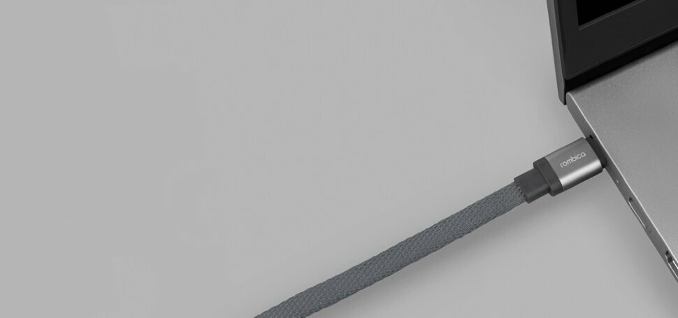 Кабель Rombica LINK-C Cable, серый