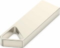 USB flash-карта SPLIT (32Гб), серебристая, 3,6х1,2х0,5 см, металл