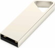 USB flash-карта SPLIT (32Гб), серебристая, 3,6х1,2х0,5 см, металл