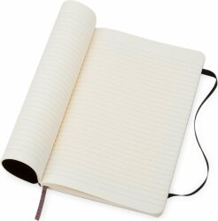 Записная книжка Moleskine Classic Soft (в линейку), Pocket (9х14 см), черный