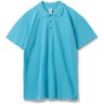 Рубашка поло мужская Sol's Summer 170, бирюзовая, размер XS