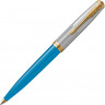  Шариковая ручка Parker 51 Premium Turquoise GT стержень: M, цвет чернил: black, в подарочной упаковке