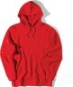 Худи Iqoniq Jasper из переработанного хлопка, унисекс, 340 г/м2, красный, размер XXL