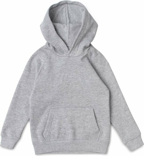 Толстовка детская Stellar Kids, серый меланж, 8 лет (118-128 см)