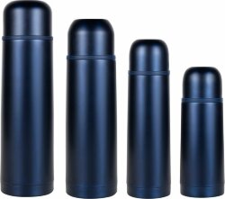 Термос Relaxika 350, темно-синий