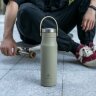 Термобутылка Ideus Tateyama, серо-бежевая