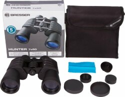 Бинокль Bresser Hunter 7x, линзы 50 мм