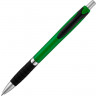  Однотонная шариковая ручка Turbo с резиновой накладкой, зеленый