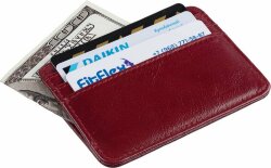 Чехол для карт Signature, бордовый