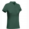 Рубашка поло Roly Prince женская, бутылочный зеленый, размер M (42-44)