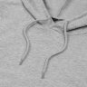 Толстовка с капюшоном унисекс Hoodie, серый меланж, XS