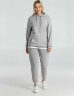 Толстовка с капюшоном унисекс Hoodie, серый меланж, XS