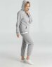 Толстовка с капюшоном унисекс Hoodie, серый меланж, XS