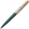  Шариковая ручка Parker 51 Premium Forest Green GT стержень: M, цвет чернил: black, в подарочной упаковке