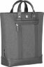 Сумка-рюкзак VICTORINOX Architecture Urban2 2way Carry Tote 15'', серая,полиэстер/кожа, 40x15x40см,20л