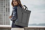 Сумка-рюкзак VICTORINOX Architecture Urban2 2way Carry Tote 15'', серая,полиэстер/кожа, 40x15x40см,20л