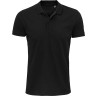 Рубашка поло мужская PLANET MEN 170 из органического хлопка, черный, L