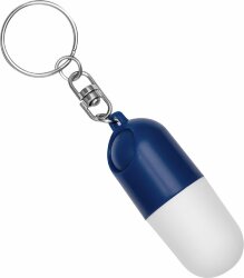 Таблетница Capsule, белый/синий
