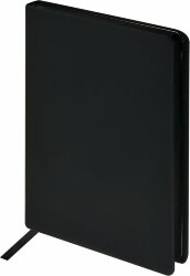 Ежедневник А5 Bruno Visconti Megapolis Color soft-touch, черный