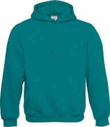 Толстовка Hooded, темно-бирюзовая, XS