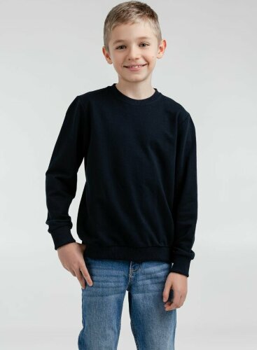 Свитшот детский Unit Toima Kids, черный, размер 6 лет