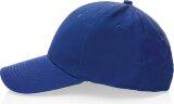 Бейсболка XD Collection Impact из переработанного хлопка AWARE™, 6 клиньев, 190 г/м2, синий