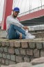 Бейсболка XD Collection Impact из переработанного хлопка AWARE™, 6 клиньев, 190 г/м2, синий
