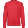 Свитшот с начесом CLASSIC SET-IN SWEAT 280, красный, 3XL