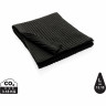 Вязаный шарф XD Collection Impact из Polylana® AWARE™, 180x25 см, черный