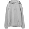 Толстовка с капюшоном унисекс Hoodie, серый меланж, S