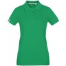 Рубашка поло женская Unit Virma Premium Lady, зеленая, размер XXL