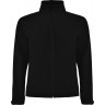 Куртка софтшелл Roly Rudolph мужская, черный, размер 2XL (56)