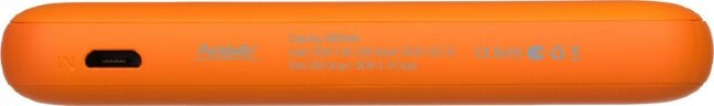 Внешний аккумулятор Elari 5000 mAh, оранжевый
