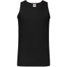 Майка мужская VALUEWEIGHT ATHLETIC VEST 165, черный, S