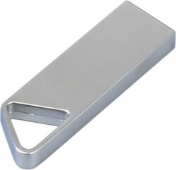 USB 3.0-флешка на 32 Гб с мини чипом, компактный дизайн, отверстие треугольной формы для цепочки