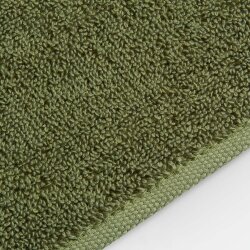 Полотенце махровое Terrychic XL, зеленое