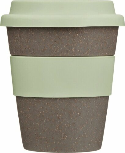 Стакан с силиконовой крышкой Cafe, olive