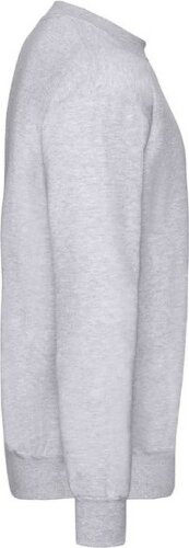 Свитшот с начесом CLASSIC SET-IN SWEAT 280, серый меланж, 3XL