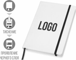 Блокнот А5 Lettertone Secret, черный
