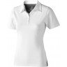  Рубашка поло Elevate Markham женская, белый/антрацит, размер S (42-44)