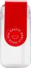 Бутылка для воды JUICY DRINK BOX, красный (тампопечать)