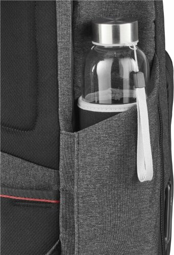 Рюкзак VICTORINOX Architecture Urban2 City Backpack 14'', серый, полиэстер / кожа, 30x19x42 см, 17 л