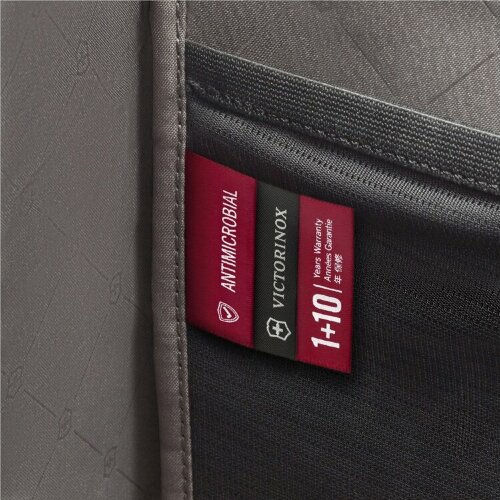 Рюкзак VICTORINOX Architecture Urban2 City Backpack 14'', серый, полиэстер / кожа, 30x19x42 см, 17 л