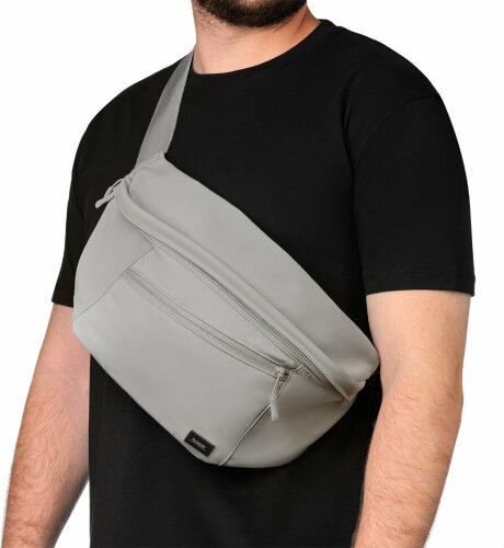 Сумка cross body Boston, серая