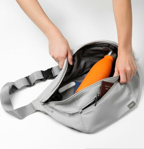 Сумка cross body Boston, серая