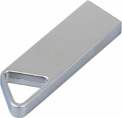 USB 3.0-флешка на 64 Гб с мини чипом, компактный дизайн, отверстие треугольной формы для цепочки